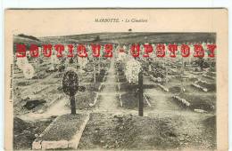 CEMETERY - Cimetière Militaire De Marbotte - Tombes Sépultures - Dos Scané - Cementerios De Los Caídos De Guerra