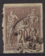 #16# COLONIES GENERALES N° 34 Oblitéré Cayenne (Guyane) - Sage