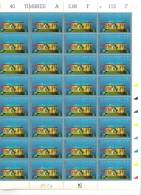 ASSEMBLEE NATIONALE       + FEUILLE DE 40 TIMBRES A 2,80 FRANCS - Hojas Completas