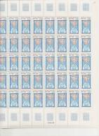 COMITE D'ENTREPRISE   1945-1995     + FEUILLE DE 50 TIMBRES A 2,80 FRANCS - Full Sheets