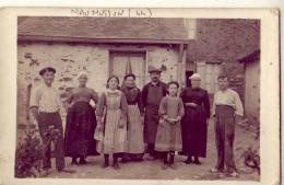 Maumusson  Groupe   Carte Photo   ( Localisée Par La Famille ) Dos Vierge - Autres & Non Classés