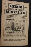 Oct 1946 —> ALLAUCH En Provence Bouches-du-Rhône"L'écho Du Moulin"Syndicat D'initiative N°17 Rubriques Histoire - Provence - Alpes-du-Sud