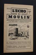 Jan 1947—> ALLAUCH En Provence Bouches-du-Rhône"L'écho Du Moulin"Syndicat D'initiative N°17 Rubriques Histoire. - Provence - Alpes-du-Sud