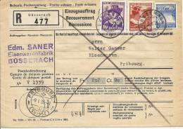 1935 Einzungsauftrag - Storia Postale