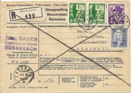 1935 Einzungsauftrag - Cartas & Documentos