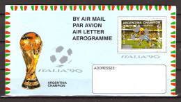 ARGENTINA, 1990 Air Mail (GA1961) - 1990 – Italy