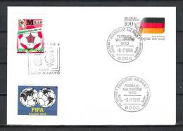 DEUTSCHE BUNDESPOST, 09/07/1990  Frankfurt Am Main Fussballweltmeister  (GA1967) - 1990 – Italië