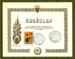 MAGYAR POSTA, 12/11/1987  Happy New Year - EGER  (GA3055) - Wines & Alcohols