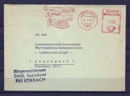 DEUTSCHE BUNDEPOST, 22/03/1971 Fartnerschaft  - LÖRRACH  (GA3165) - Wines & Alcohols