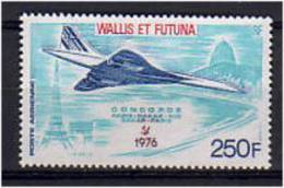 WALLIS Et FUTUNA 1976 - Avion Concorde - 1er Vol Commercial Paris Dakar Rio - Neuf Sans Charniere (Yvert A 71) - Nuovi