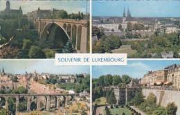 Cp , LUXEMBOURG , Souvenir , Multi-Vues - Luxembourg - Ville