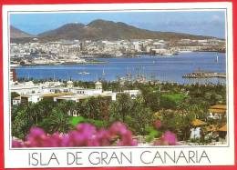 CARTOLINA VIAGGIATA SPAGNA  - ISLAS CANARIAS - LAS PALMAS  - ANNULLO DI PARTENZA PRESENTE - La Palma