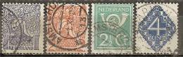 Pays-Bas Netherlands 1923 Serie Complete Obl - Gebraucht