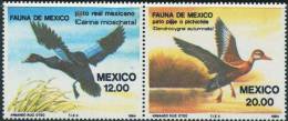 BB1065 Mexico 1984 Wild Duck 2v MNH - Canards