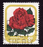 Nouvelle Zelande  1975 -  YT   652  - Rose Joséphine Bruce -  Oblitéré - Used Stamps