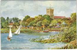 Royaume-Uni - Angleterre  - Christchurch - Priory From The River - Andere & Zonder Classificatie
