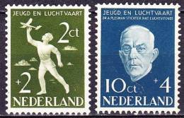 1954 Nationaal Luchtvaartfonds NVPH 647 / 648 Ongestempelde Serie - Ongebruikt