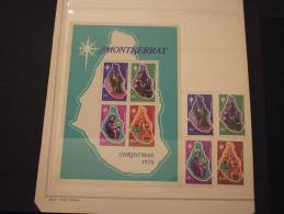 MONTSERRAT - 1976 NATALE 4 Valori+  BF - NUOVI(++) - Montserrat