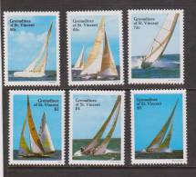 St Vincent Grenadines 1988 Americas Cup Yachts Set 6 MNH - St.Vincent (1979-...)
