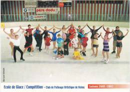 Ecole De Glace / Compétition - Club De Patinage Artistique De Reims  - Saison 2001 / 2002 - Patinaje Artístico