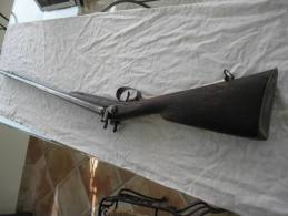 Fusil A Poudre Noire 2 Canons  DU 19 éme - Decotatieve Wapens