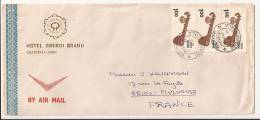 191 - DHARAMTALA Vers FRANCE Mulhouse Haut Rhin - Par Avion - - Briefe U. Dokumente