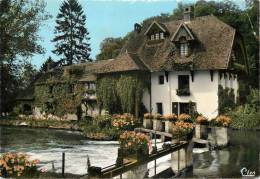 FOURGES AUBERGE DU MOULIN DE FOURGES LE DEVERSOIR ET LA BARRAGE - Fourges