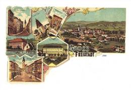 Ostereich, Freistadt 1900, Oberosterreich, Litho, Reproduction - Freistadt