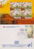 Bauddha Mahotsav Festival, Buddhist, Buddhism, Culture, Religions, Temple Architecture Maxim Card India Inde Indi - Buddhism