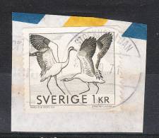 Svezia   -   1968.   Gru  Cenerine.   Crane Ash Color.  Timbro Di Lusso - Storks & Long-legged Wading Birds