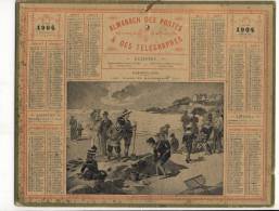 ALMANACH  DES POSTES ET DES TELEGRAPHES( 1904 ) Plage De Rochebonne - Grossformat : 1901-20