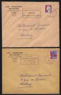 EPINAL - VOSGES - MUSIQUE - FORET / 1960/2 - 2 LETTRES AVEC OB. SECAP  (ref 2954) - Covers & Documents