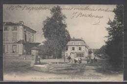 64 - Sauveterre-de-Béarn - La Place Et La Fontaine - Vaches - Sauveterre De Bearn