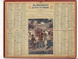 ALMANACH  DES POSTES ET DES TELEGRAPHES( 1932) La Tasse De Lait - Tamaño Grande : 1921-40