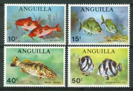 1969 Anguilla Vita Marina Marina Life Pesci Fishes Fische Poissons Set MNH** Pa3 - St.Cristopher-Nevis & Anguilla (...-1980)