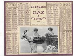 ALMANACH GAZ ET ELECTRICITE    ( 1940)   L ATTELAGE - Tamaño Grande : 1921-40