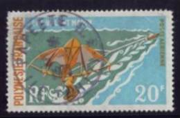 Polynésie Française Aérienne 1971  --Yvert   PA  50 -- Neuf   Oblitéré 1971 Cachet Rond --- Côte 8,40 € - Gebruikt