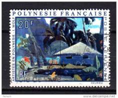 Polynésie Française Aérienne 1972  --Yvert   PA  55 -- Neuf   Sans Gomme Sur 1/4 Du Timbre - Unused Stamps