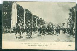 La Fête De La Victoire à Paris - 14 Juillet 1919 , Les Maréchaux Joffre Et Foch     - Ty58 - Guerra 1914-18