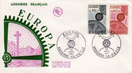 ANDORRE  /  First Day Cover _  Busta Primo Giorno - Commemorative_ Commemorativa - Lettres & Documents