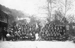 LA MADELEINE NICE (06) Carte Photo Groupe De Musiciens Fanfare Belle Animation - Andere & Zonder Classificatie