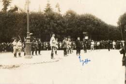 GERARDMER (88) Guerre 1914-18 Carte Photo Revue Militaire 1915 Joffre - Gerardmer