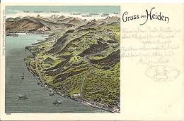 1900 Gruss Aus Heiden - Heiden