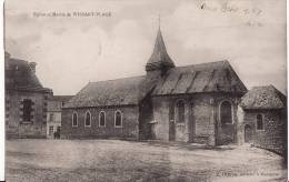 WISSANT-PLAGE - Eglise Et Mairie - Août 1905 - Voir 2 Scans - - Wissant