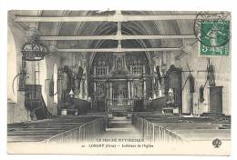 Longny-du-Perche (61) : L´intérieur De L'église En 1906. - Longny Au Perche