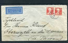 Sweden 1942 Cover Sigtuna- Tyskland  Pair Censored - Covers & Documents