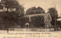 Forsthaus Und Wirtschaft Freudenberg Bei Dorsten 1905 Postcard - Dorsten