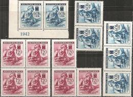 Boemia E Moravia 1942 Nuovo** - Yv.99/100  N°7x - Unused Stamps