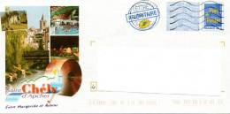 PAP SAINT CHELY D'APCHER (LOZERE) : TORRENT, CHATEAU, PISCINE ... - Prêts-à-poster:Overprinting/Blue Logo