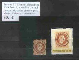 975: ANK Ausgabe 1867 Levante- Spezial RR - Oriente Austriaco